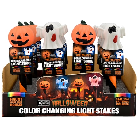 Shawshank Ledz Magic Seasons Color Changing 12 in. Light Stake Pathway Decor 702926